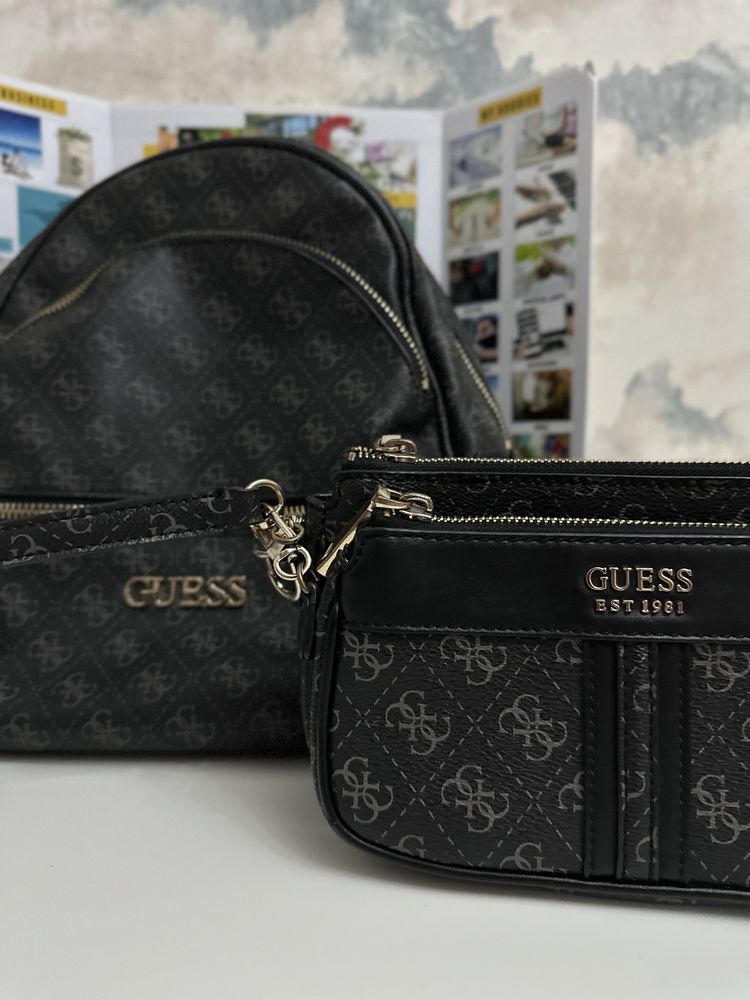 Продаю сумку кроссбоди и рюкзак guess оригинал