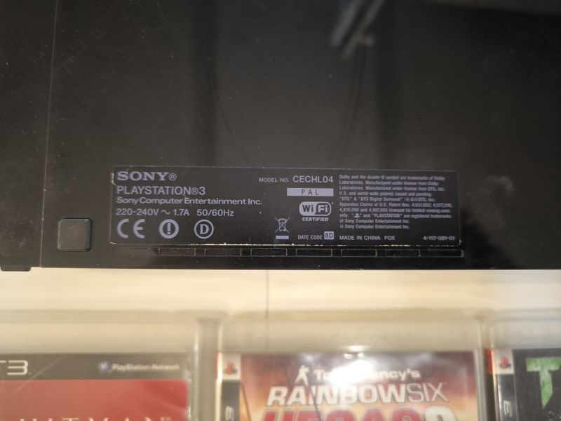 Playstation 3 FAT Ps3 74GB всичко нужно 11 екшън приключенски игри