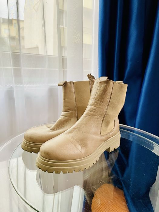 Кожени боти 40 номер