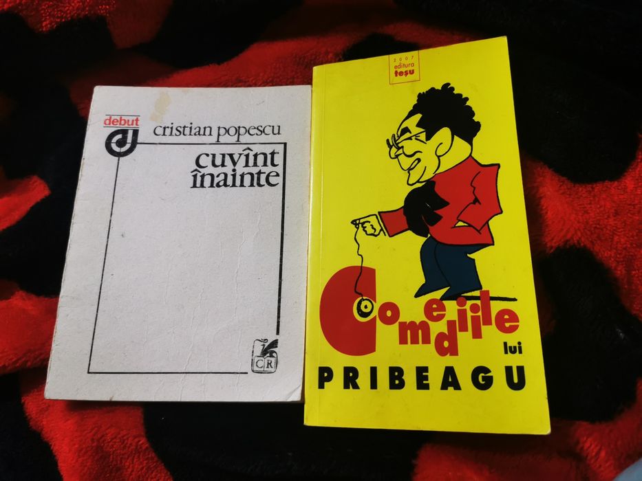 set poezie Cristian Popescu DEBUT Cuvant inainte Comediile lui Pribeag