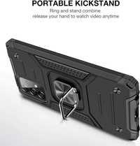 Military Grade Phone Case for Samsung Galaxy A52S/A52 Case, Black