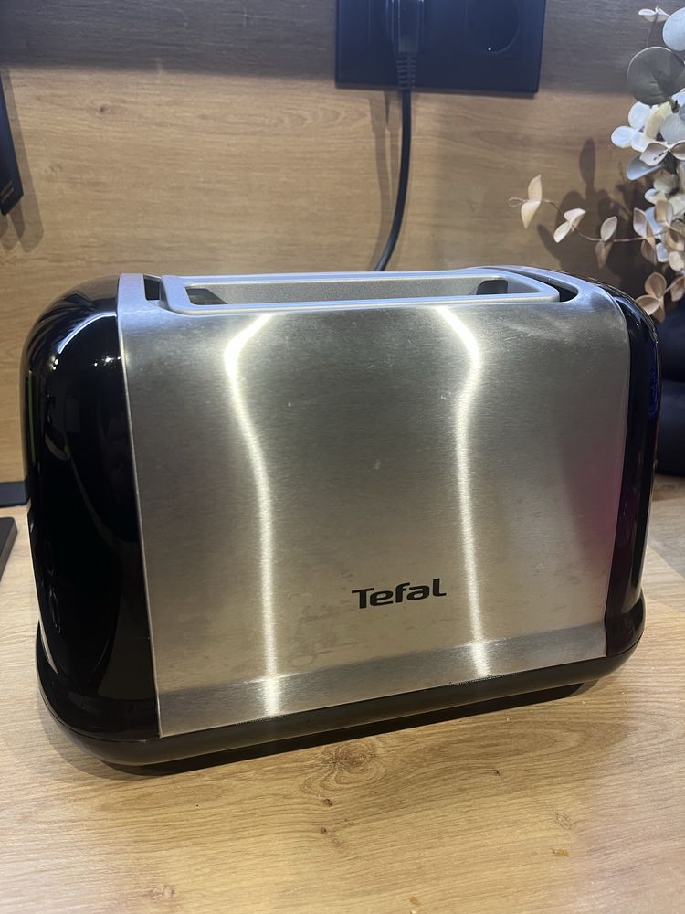 Тостер Tefal - Черен/Инокс
