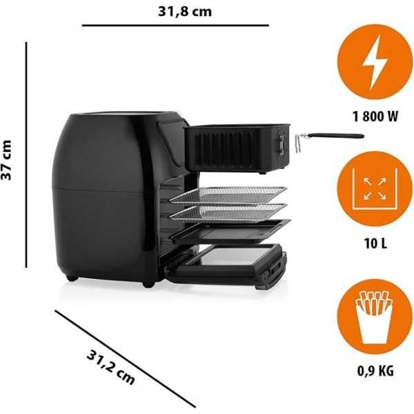 Фритюрник без мазнина Tristar FR-6964, 10L, 1800W