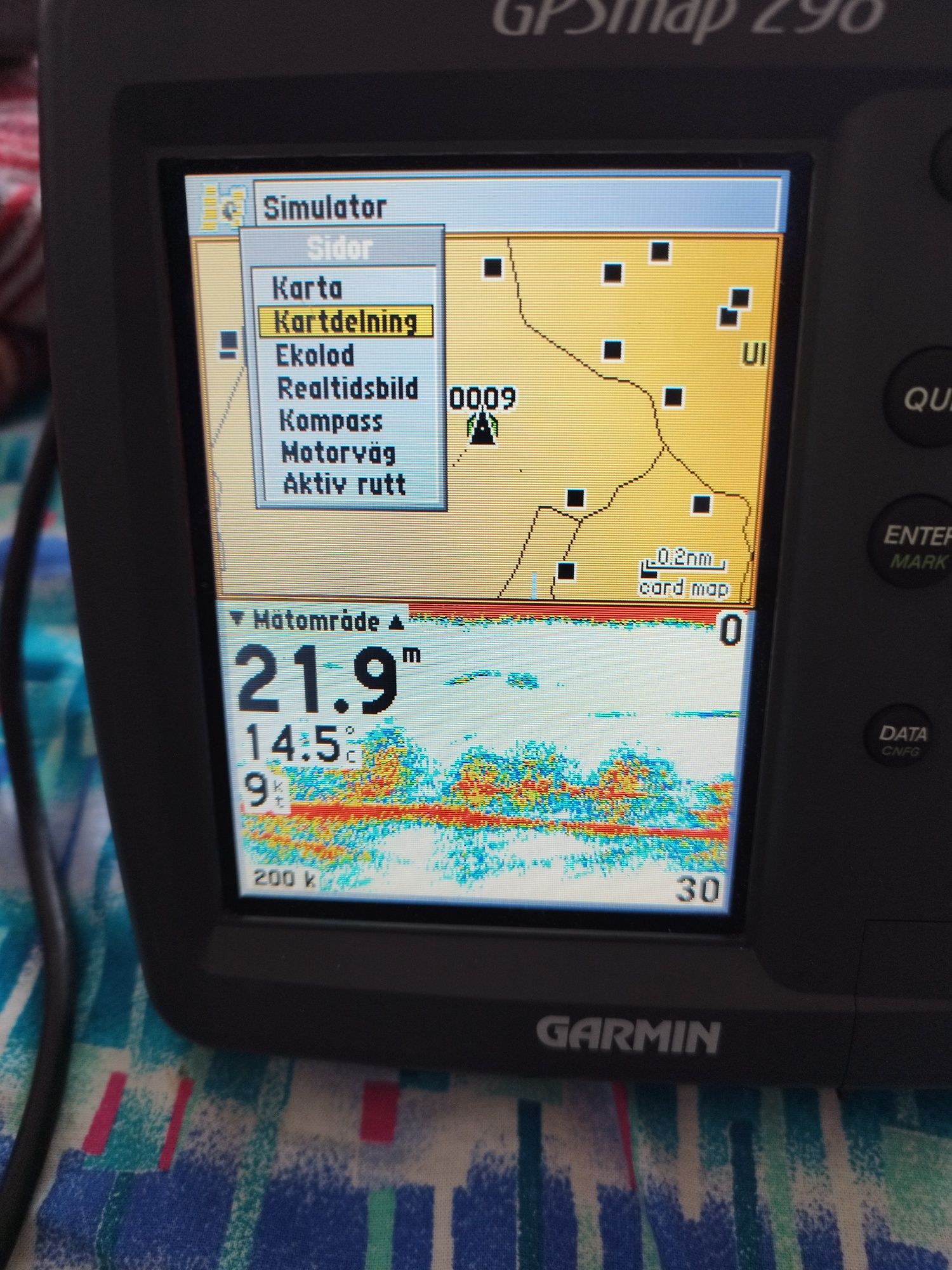 Сонар garmin 298