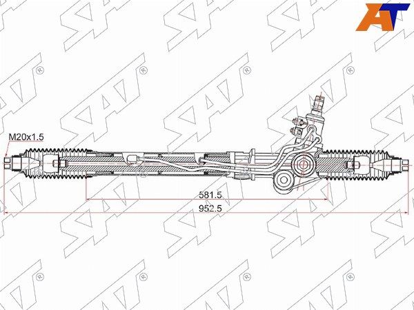 Рулевая рейка Toyota 4runner