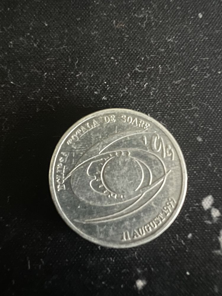 Moneda Eclipsa 500lei 1999