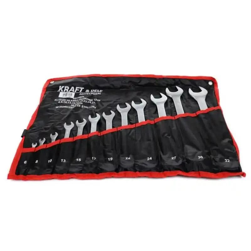 Set de chei combinate, 12 piese 6-22 mm , Kraft&Dele KD10938
