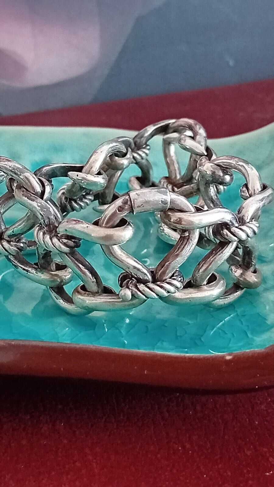 Brățară Hermès din argint veche