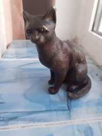 Pisica statuetă bronz