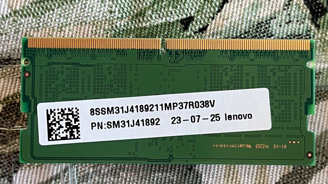 Памет Samsung 8GB DDR5 5600MHz SODIMM RAM SM31J41892 - 2 броя