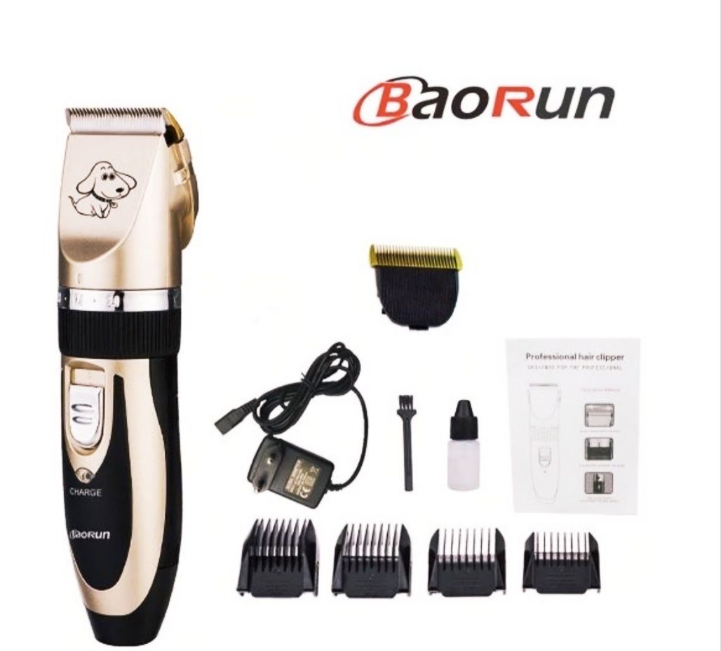 Безжична машинка за подстригване на домашни любимци Baorun