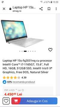 Laptop HP i7 512