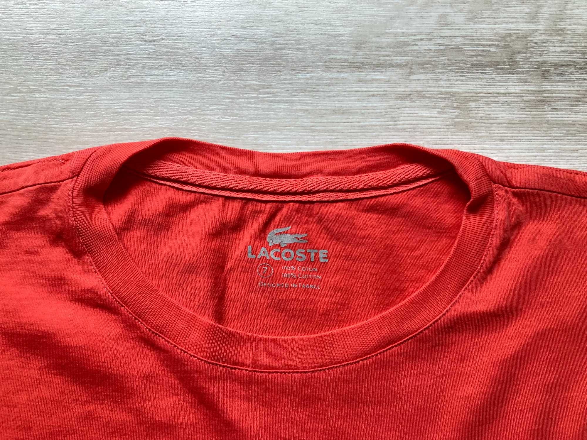 Lacoste мъжка памучна тениска размер 7 XXL