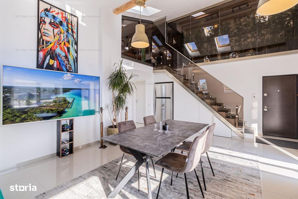 Comision 0% | Apartament tip Penthouse pe 2 niveluri | zona Coresi