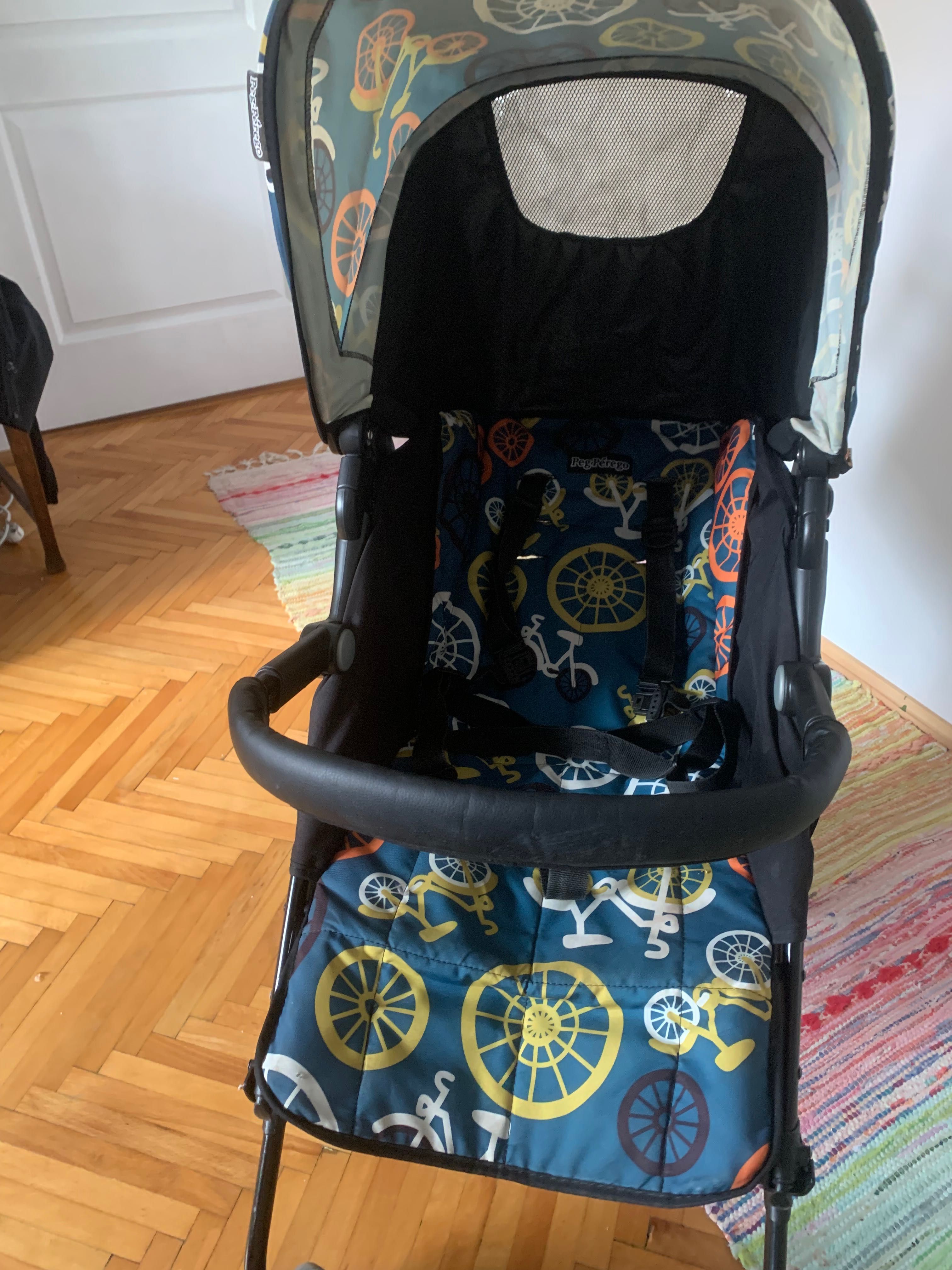 Peg perego pliko mini - unisex, pliere acordeon, poziție somn