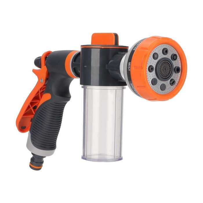 Пистолет за маркуч с контейнер за препарат PA1219 8 режима на пръскане