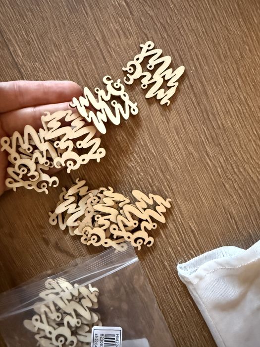 Сет за булка було, бели ръкавици