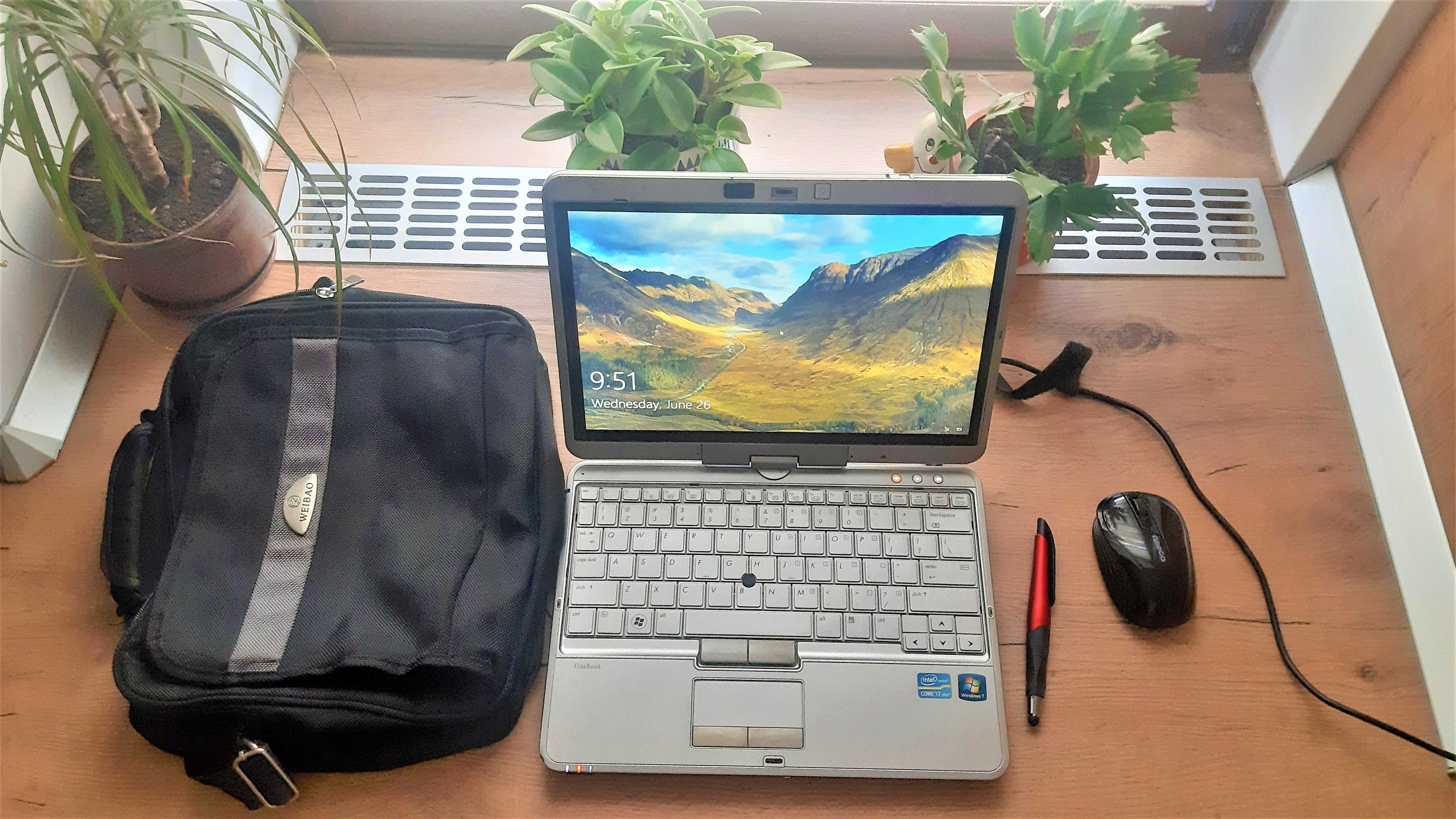 Laptop i7 2 in 1 Tableta i7 8G RAM 250 GB SSD HP EliteBook 2760p
