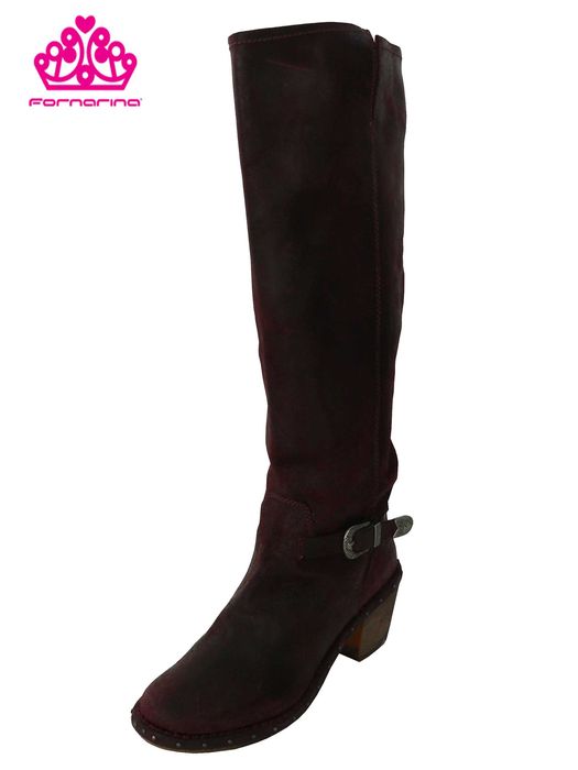 РАЗПРОДАЖБА! FORNARINA Оригинални Дамски Ботуши Естествена Кожа