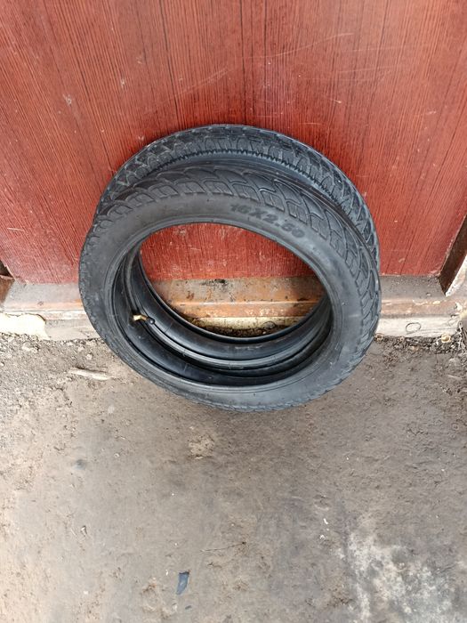 Покрышка камера 16х2.50 для электровелосипедов скутер