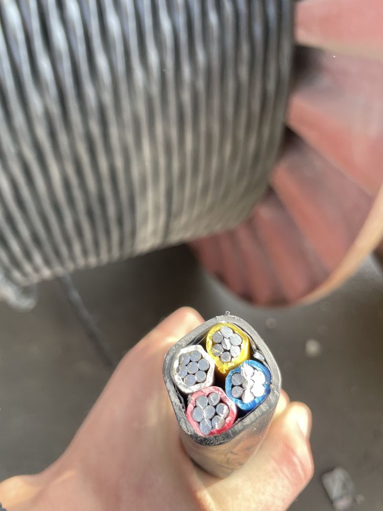 АВВГ Avvg 4*150 Alumin Visokavoltni 220 V 380 V kabel !