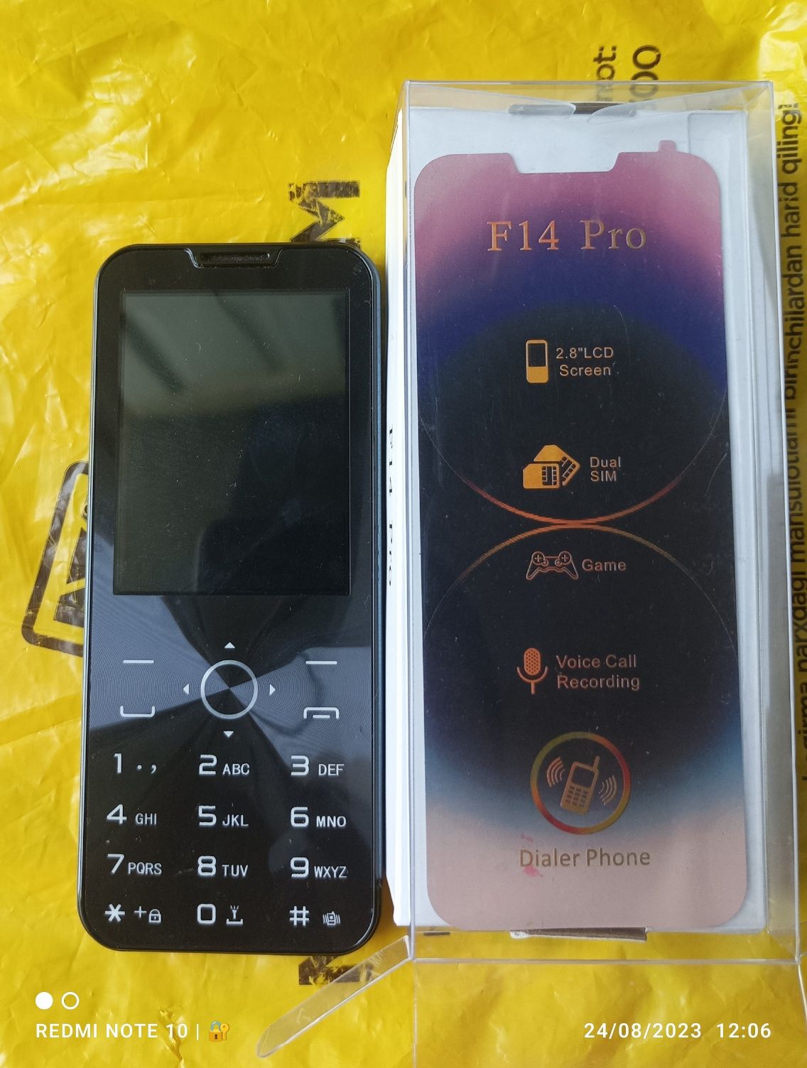 F 14 pro telefoni maktab oʻquvchilari uchun qulay