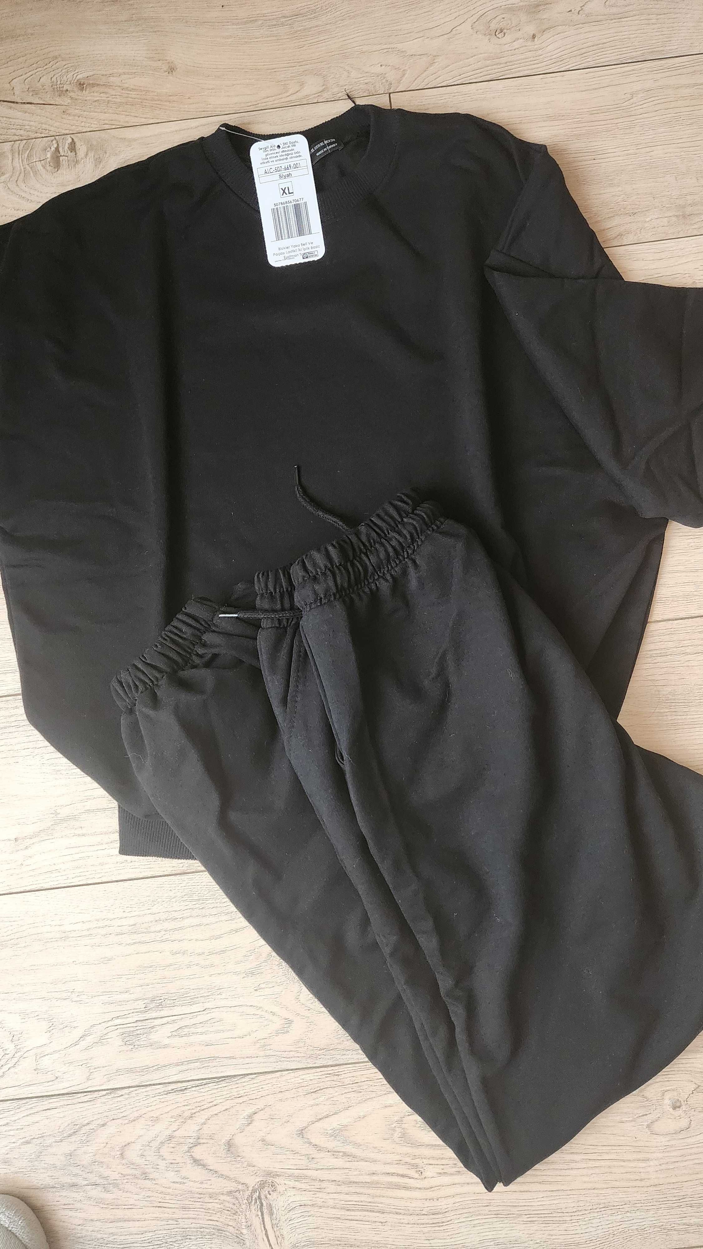 Trening dama bumbac negru
