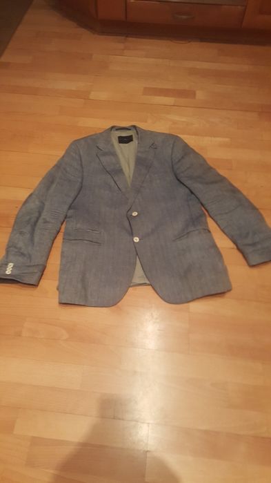 Мужской пиджак Tommy Hilfiger. Пр-во Румыния.  52 р. Светло-серый.