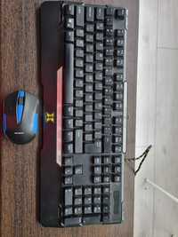 Tastatura gaming Serioux Keriam+Mouse wireless