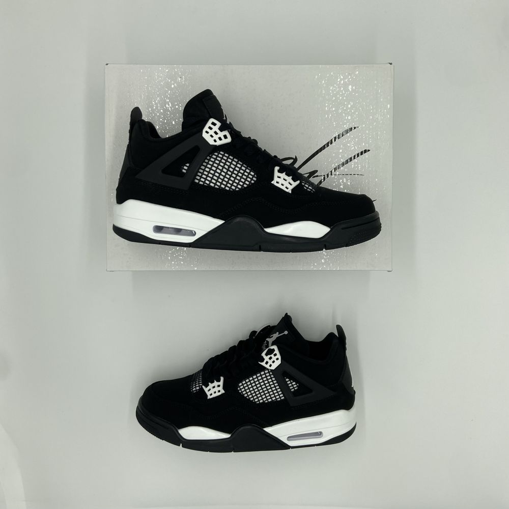 Air Jordan 4 White Thunder - Marimi 38-49, Noi, Premium