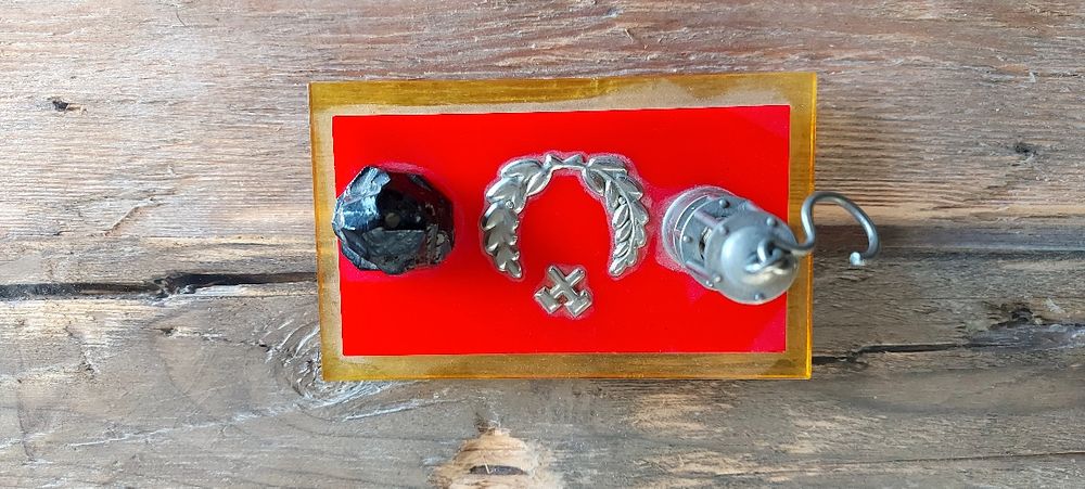 Placheta de colecție comunism exploatare cărbune