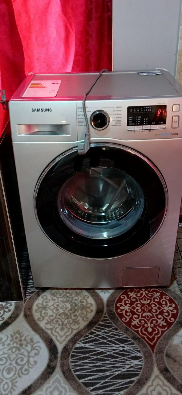 Samsung 6 kg kir yuvish mashinasi sotiladi aybi yuq ishlatib olasiz