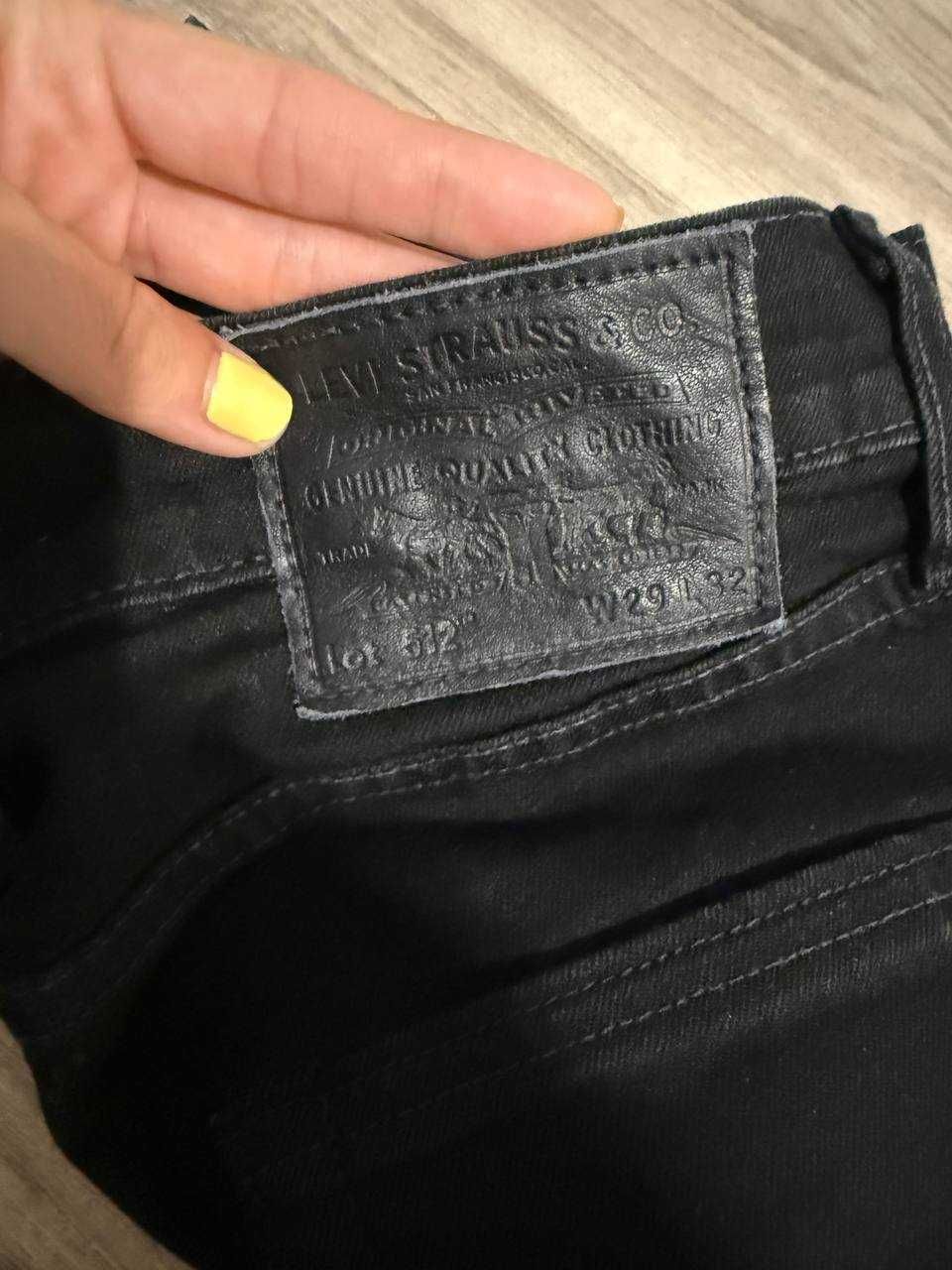 Мъжки дънки Levis Premium 512 W29 L32 черен