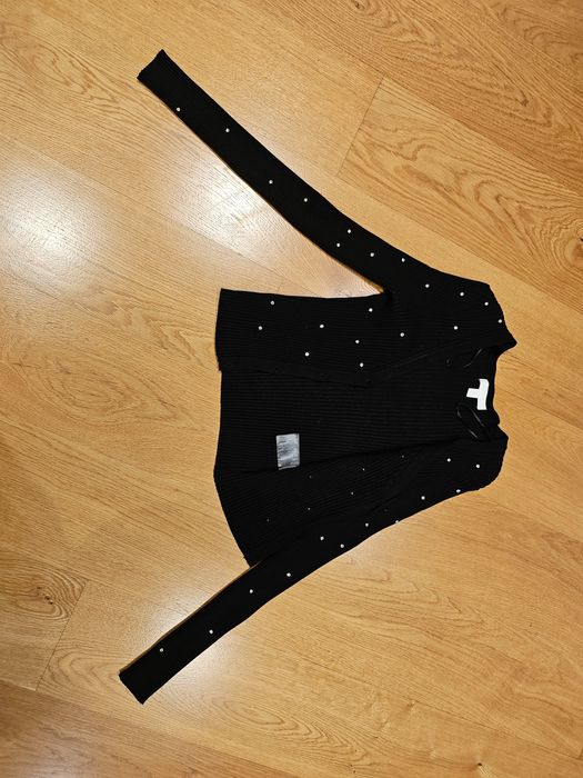 H&M жилетка с кристали XS-34