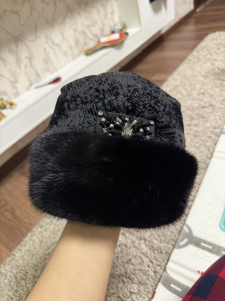 продам норковую шапку