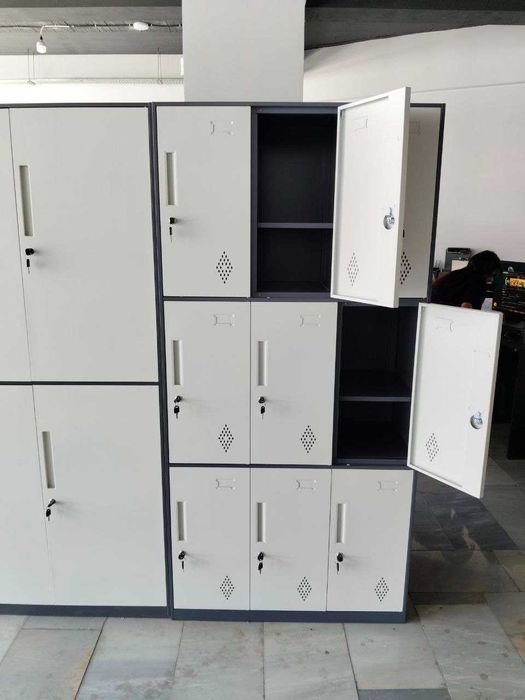 Темир кийим шкаф/ Железный шкаф/ Раздевалочный шкаф для работы