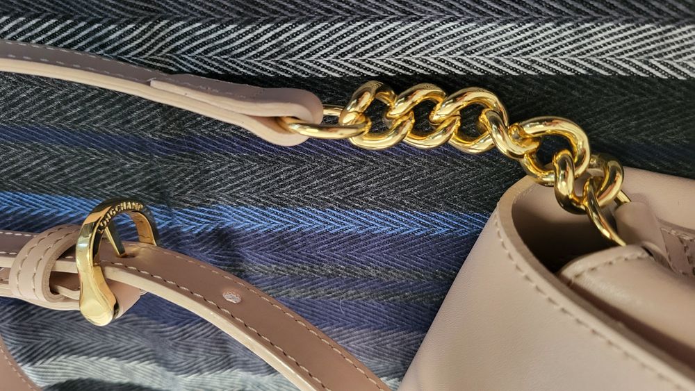Geanta piele Longchamp originala impecabila