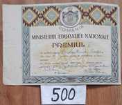 Diplome mai rare  de colecție nu trimit in tara predare în centru
