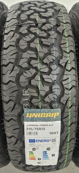 215/75 R15, 100T, UNIGRIP A/T, Anvelope All Terrain M+S