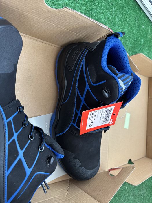 Работни обувки PUMA Krypton Blue MID S3 ESD SRC