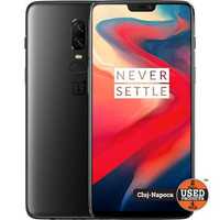 OnePlus 6, 128 Gb, 8 Gb RAM, DS, Midnight Black | UsedProducts.ro