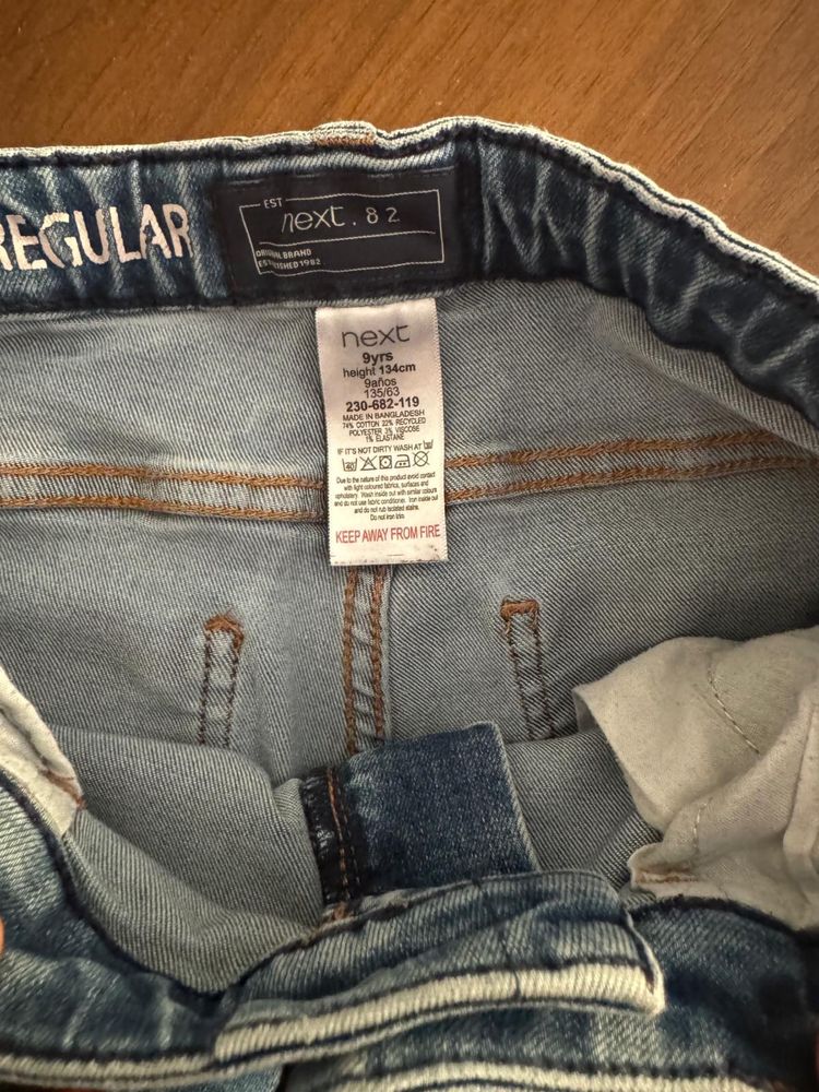 Дънки Next / Zara 134 см