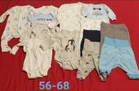 Lot hainute, body, pantaloni, bluzite, pantofi, dresuri H&M 56-68