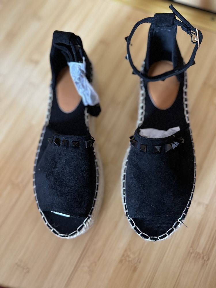Espadrile cu platforma