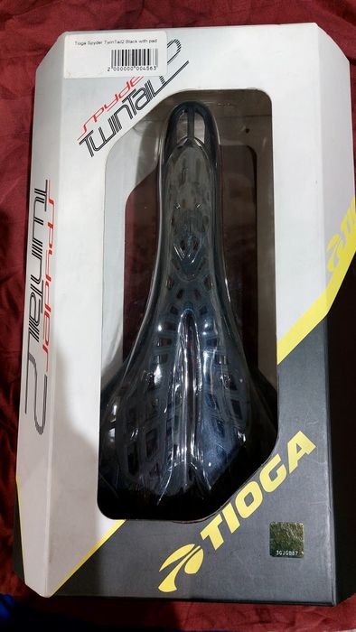 Седалка за велосипед Tioga Spyder TwinTail 2 Black