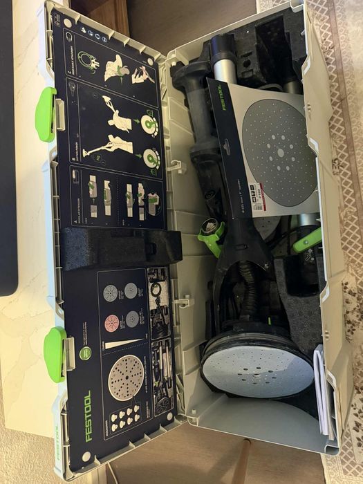 Жираф за шлайфане FESTOOL PLANEX LHS 2 225 EQI-Plus с LED осветление