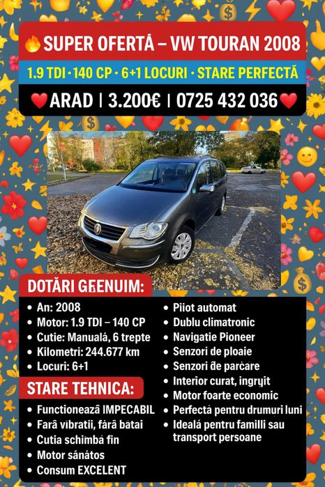 Touran 1.9 diesel