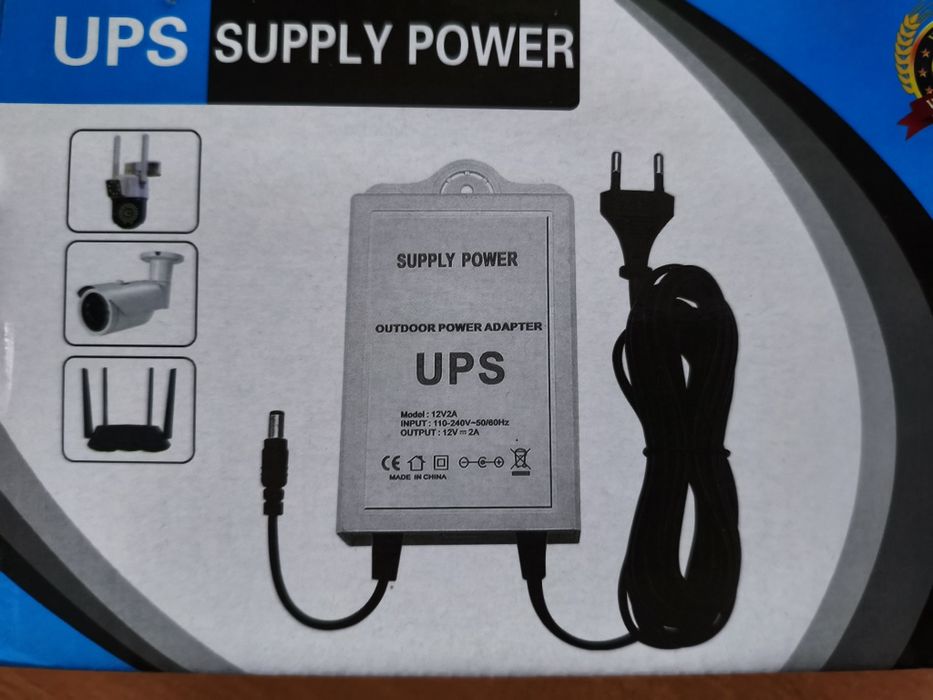 UPS ИБП для роутера, модема, камеры 12 вольт