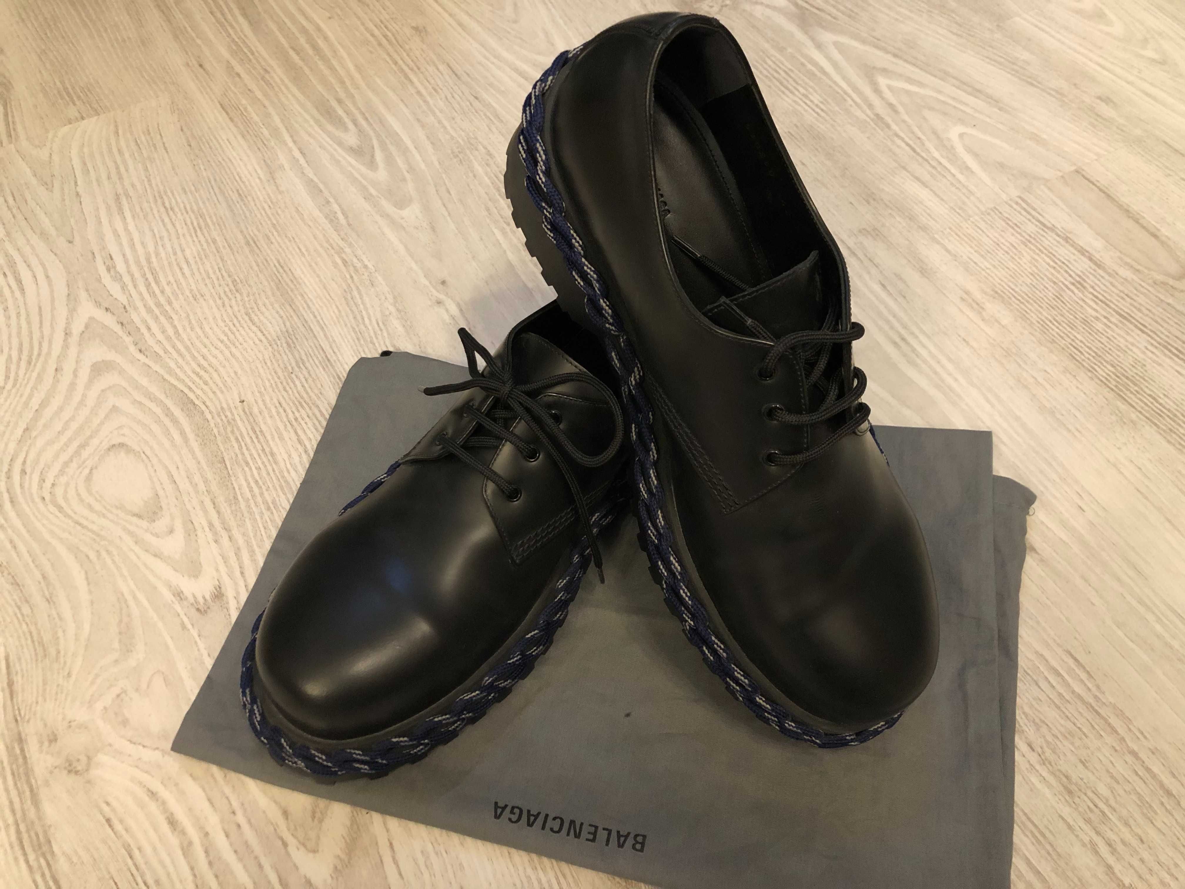 Balenciaga pantofi barbatesti 42, autentici, full box, retail 890 euro