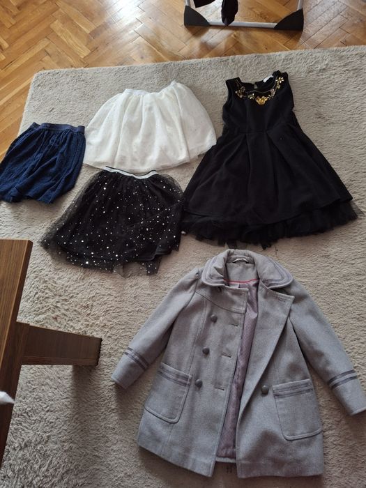 Лот дрехи от поли,пощля,палто за момиче
